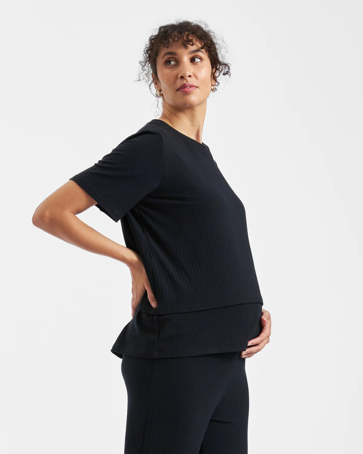 Ripe Mike Rib Nursing Top