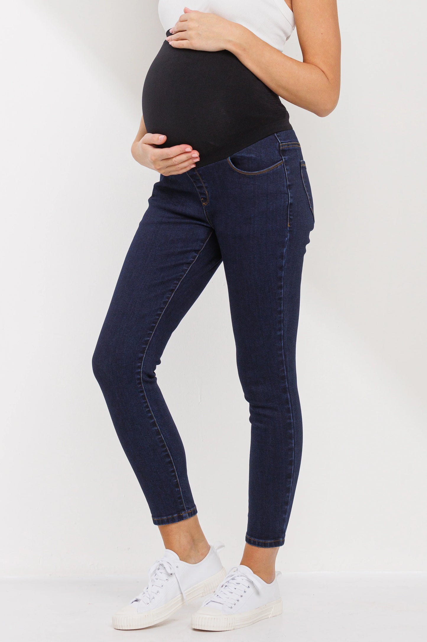Hello Miz Stretch Maternity Skinny Denim with Full Panel