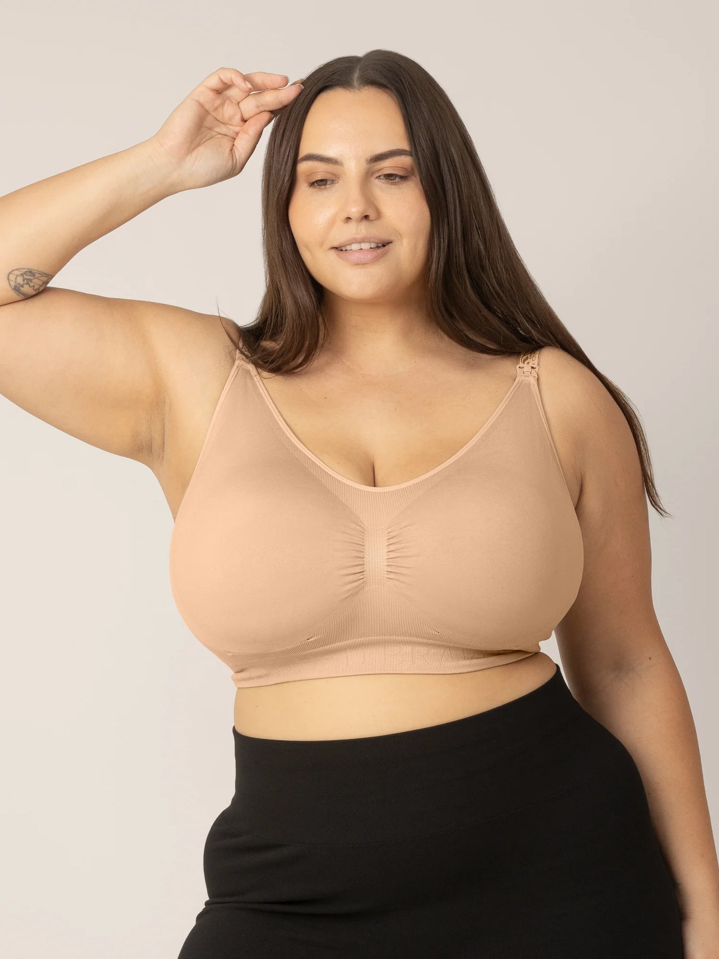 Kindred Bravely Simply Sublime Nursing Bra in Beige