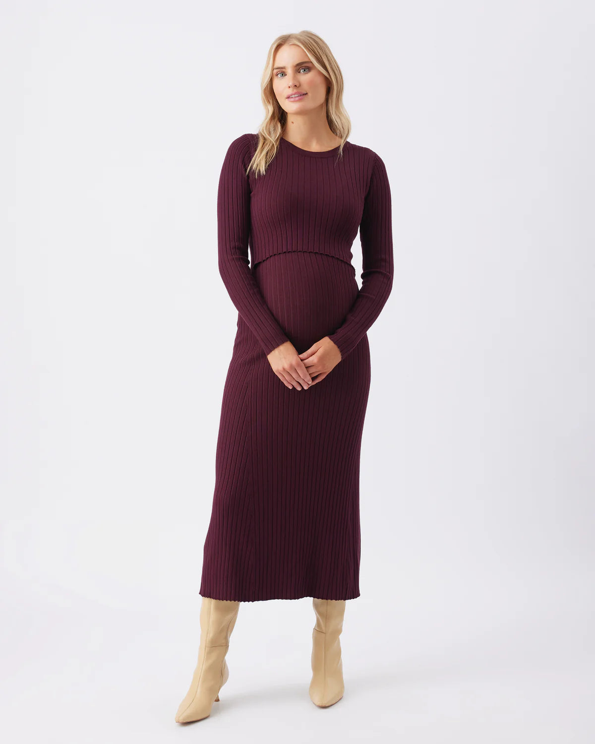 Ripe Eden Knit Nursing Dress