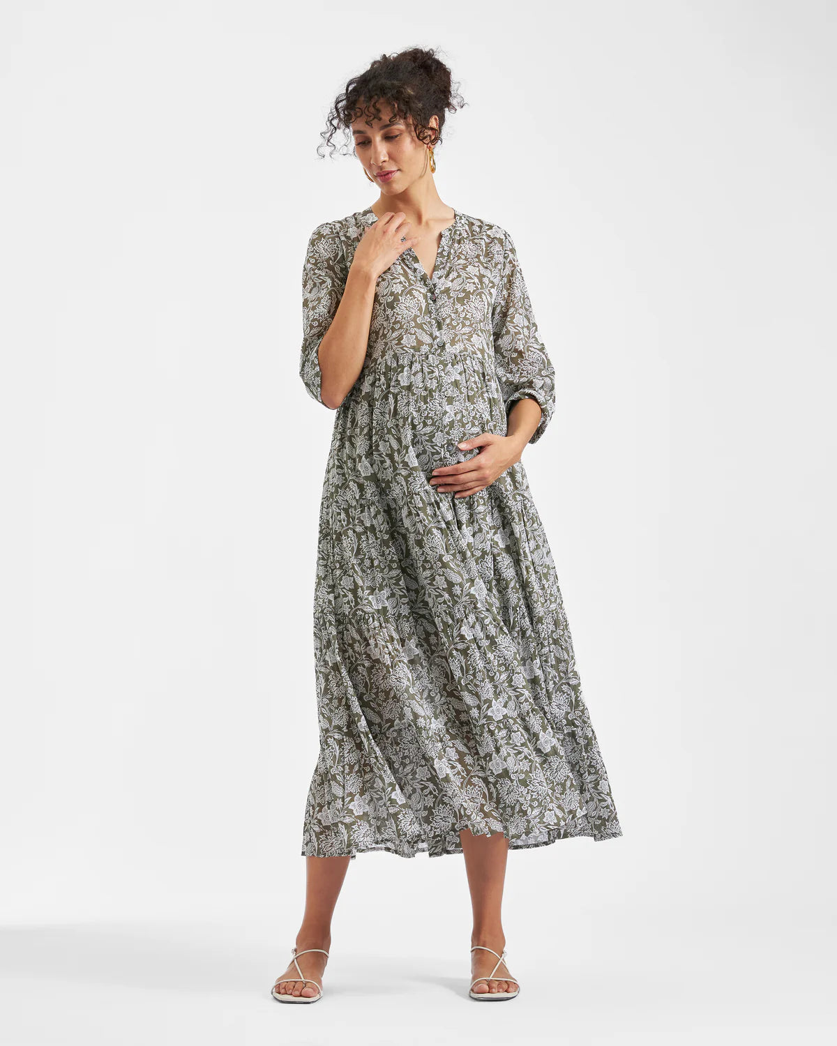 Ripe Ezra Tiered Dress