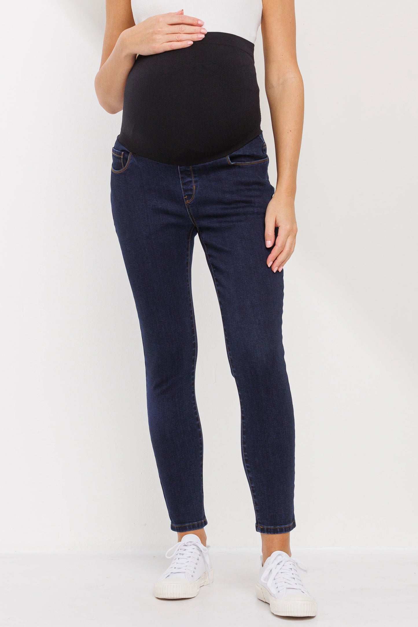 Hello Miz Stretch Maternity Skinny Denim with Full Panel