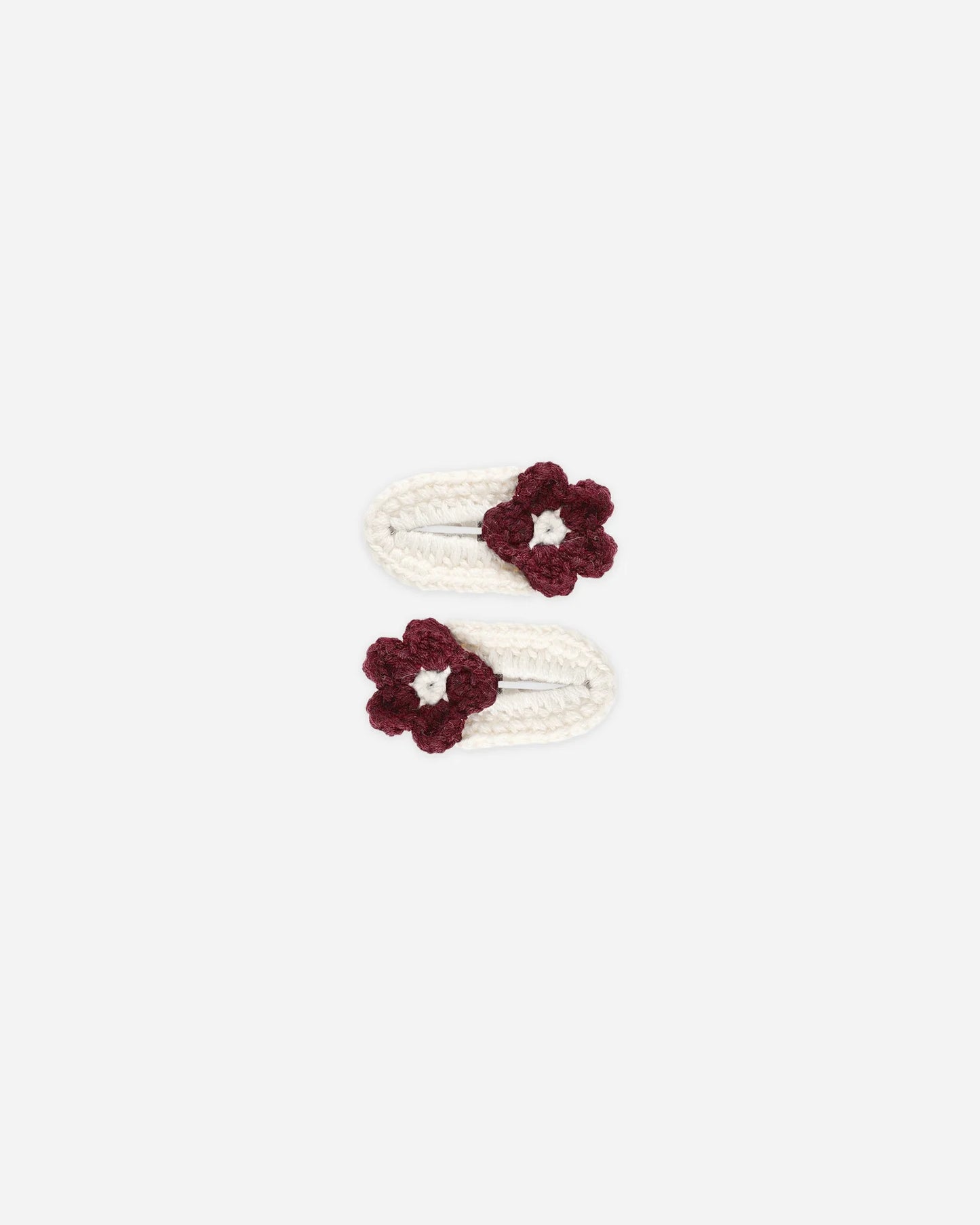 RC Crochet Clips Burgundy