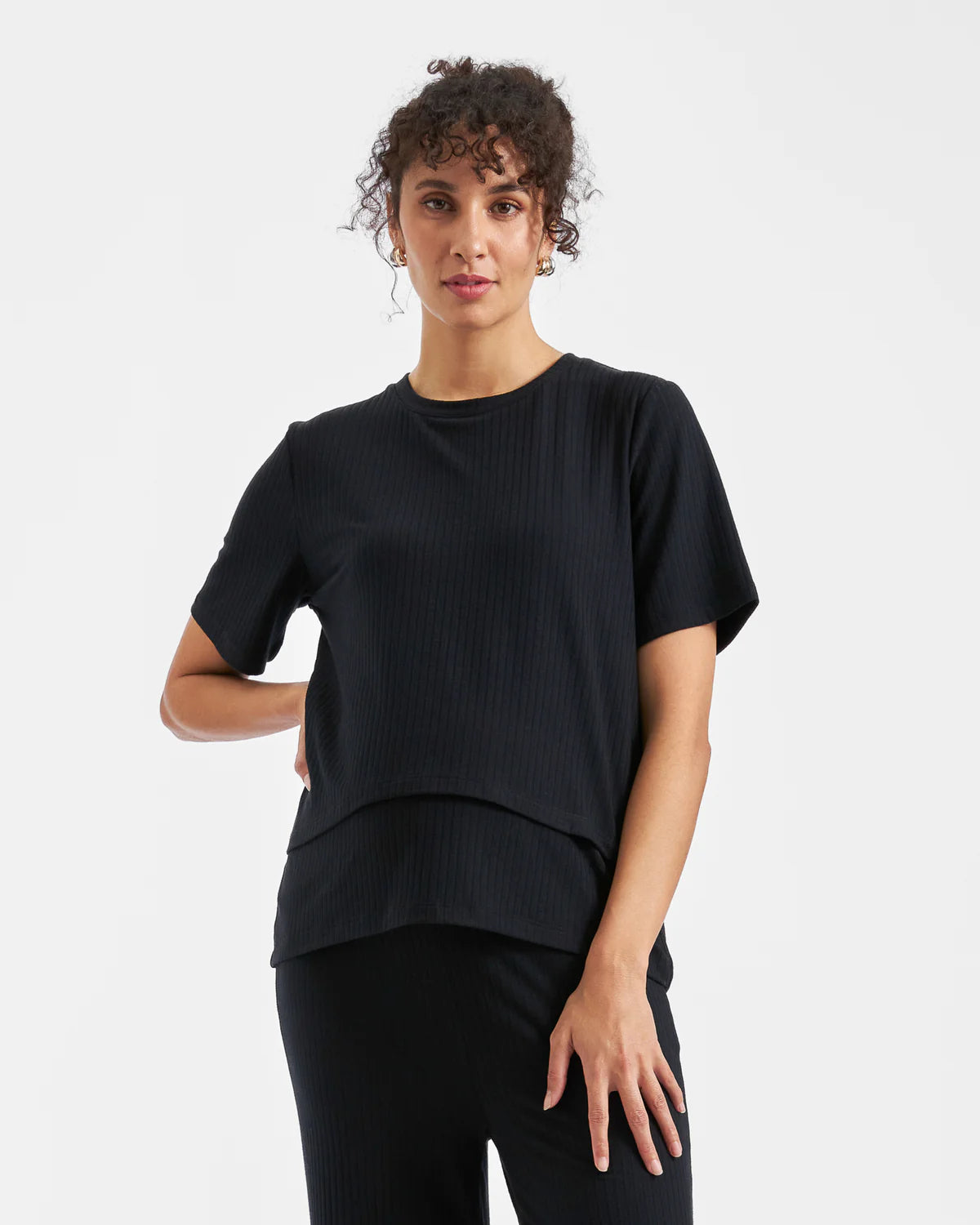 Ripe Mike Rib Nursing Top