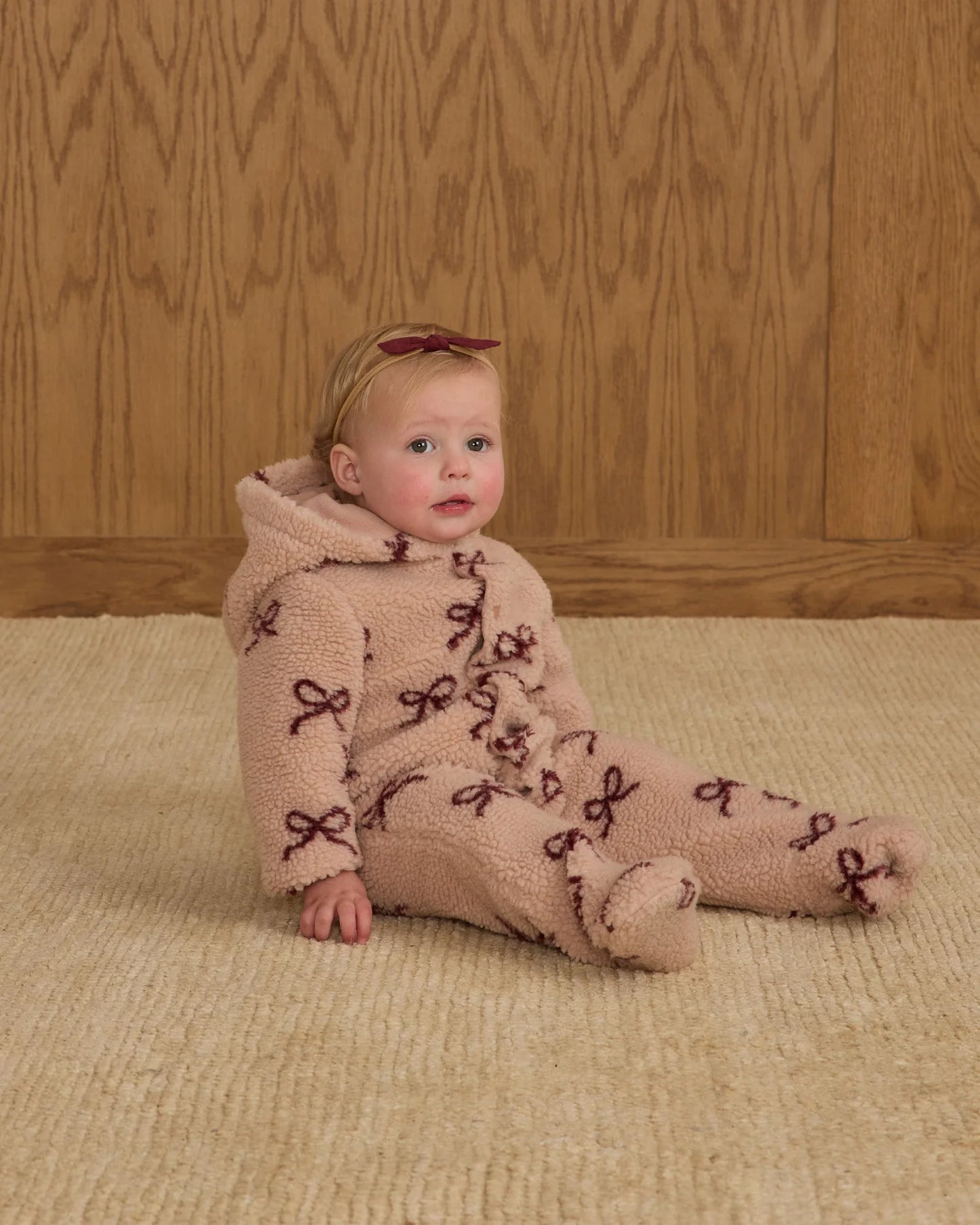 RC Fleece Jumpsuit Bows