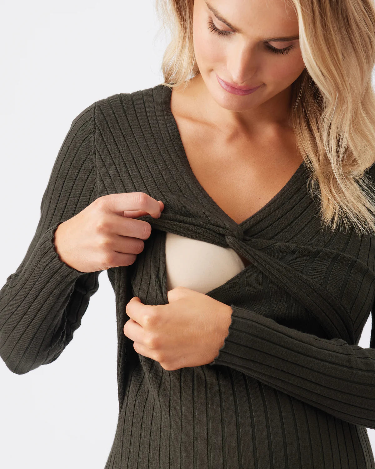 Ripe Remi Knit Nursing Dress