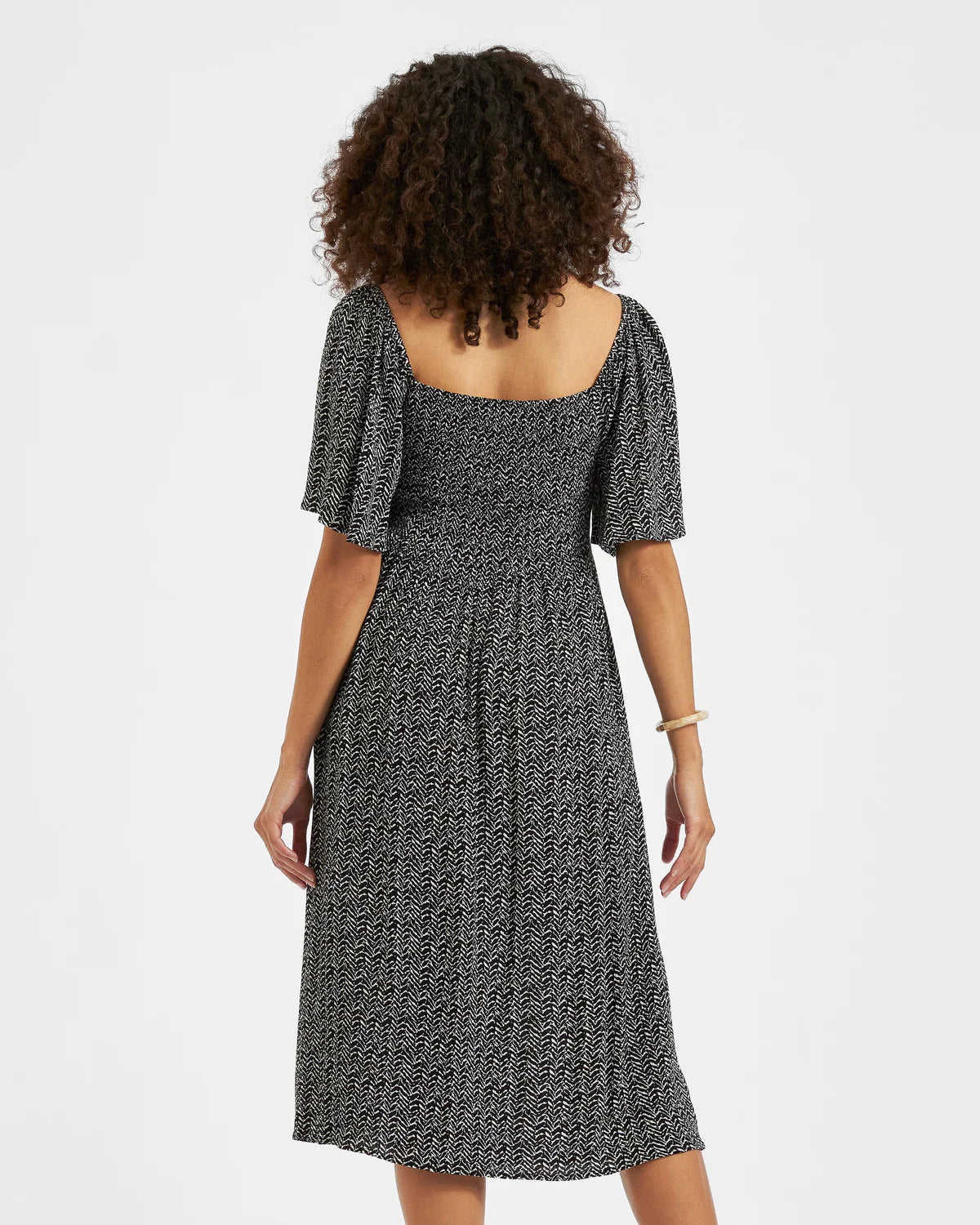 Ripe Emmy Shirred Dress