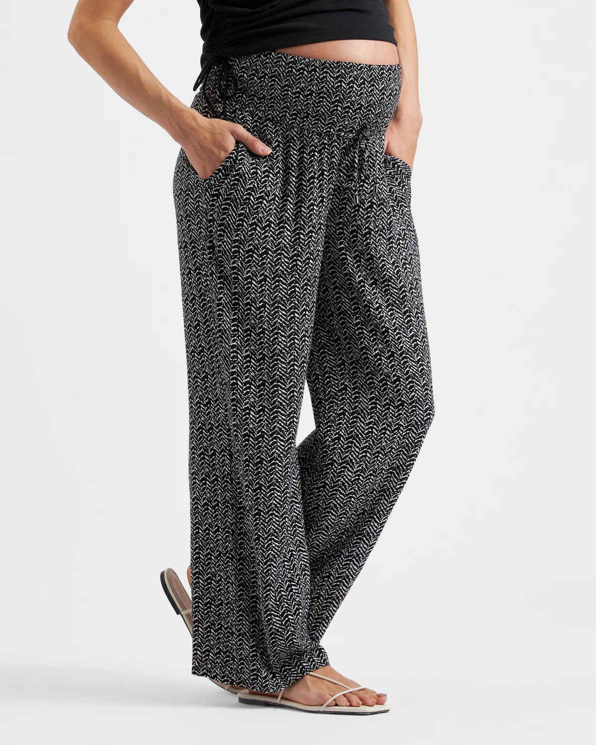 Ripe Emmy Shirred Pant