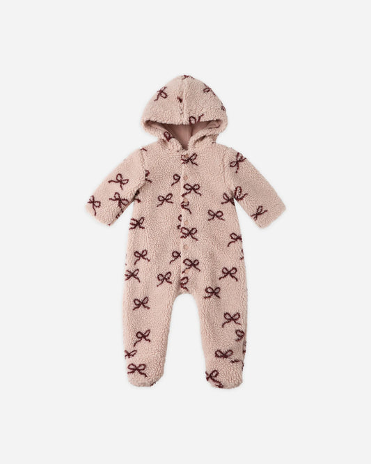 RC Fleece Jumpsuit Bows