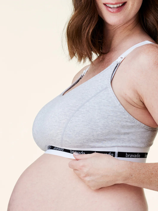 Bravado Sustainable Original Full Cup in Dove Heather