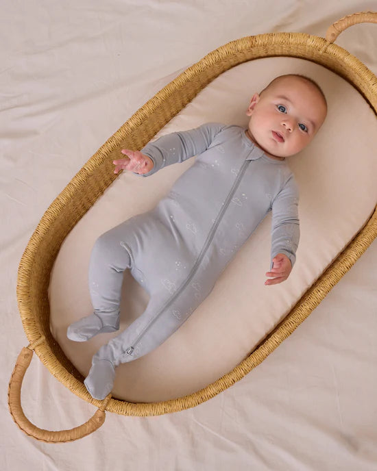 QM Zip Bamboo Zip Footie