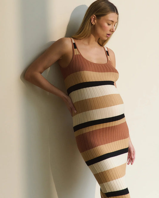 Ripe Sarah Stripe Knit Dress