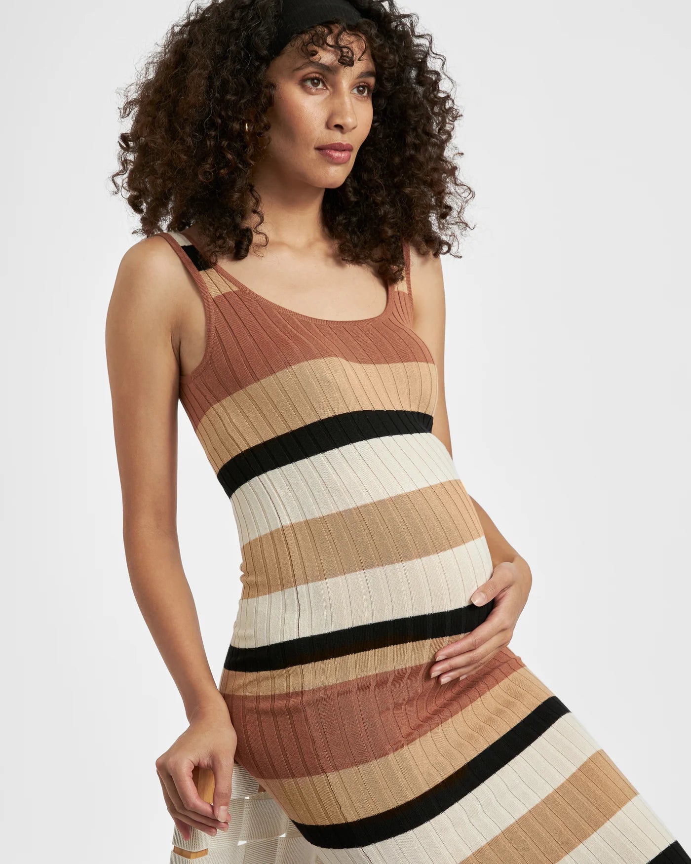 Ripe Sarah Stripe Knit Dress