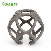 Haakaa Silicone Teething Ball - Charcoal