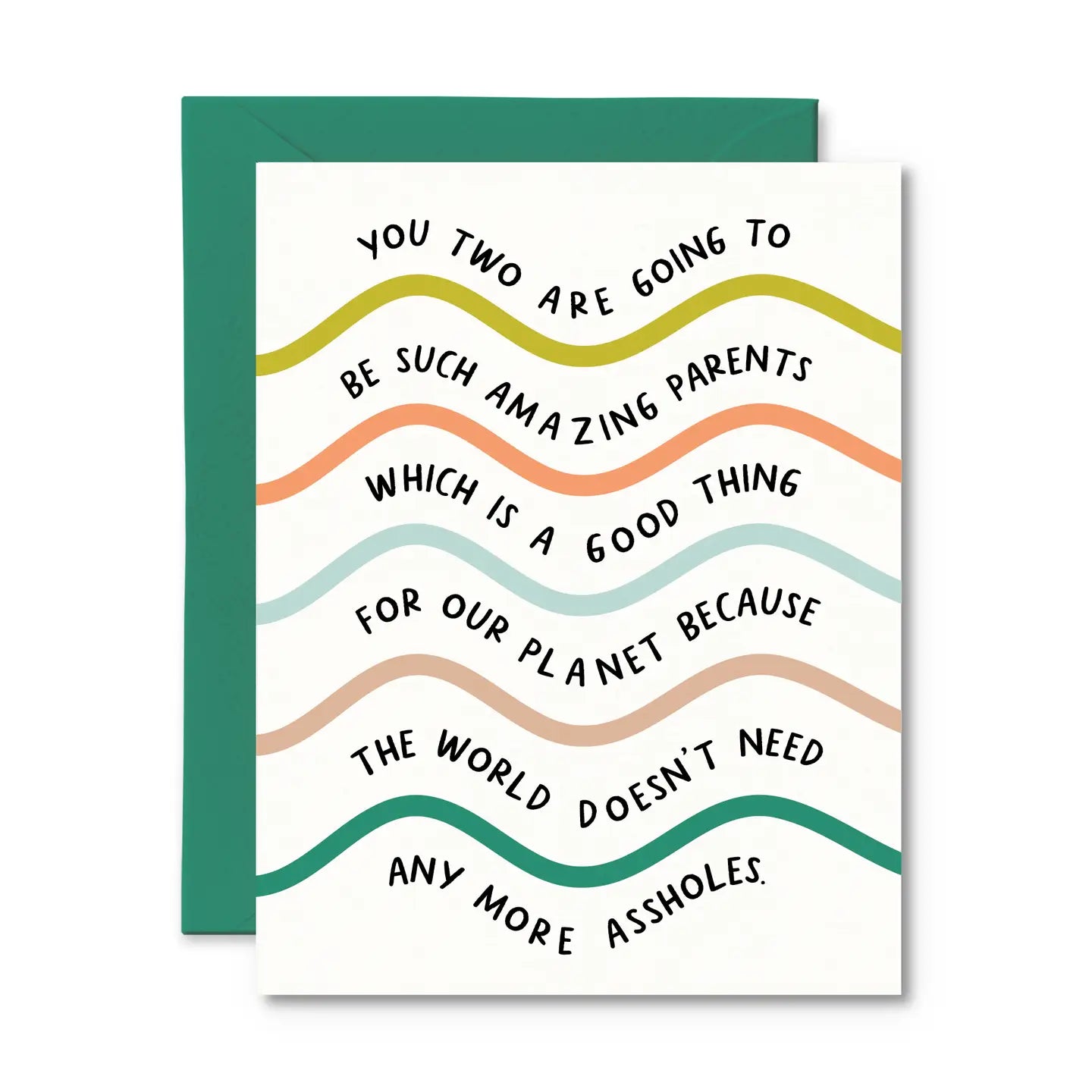 Pretty By Her Such Amazing Parents Card