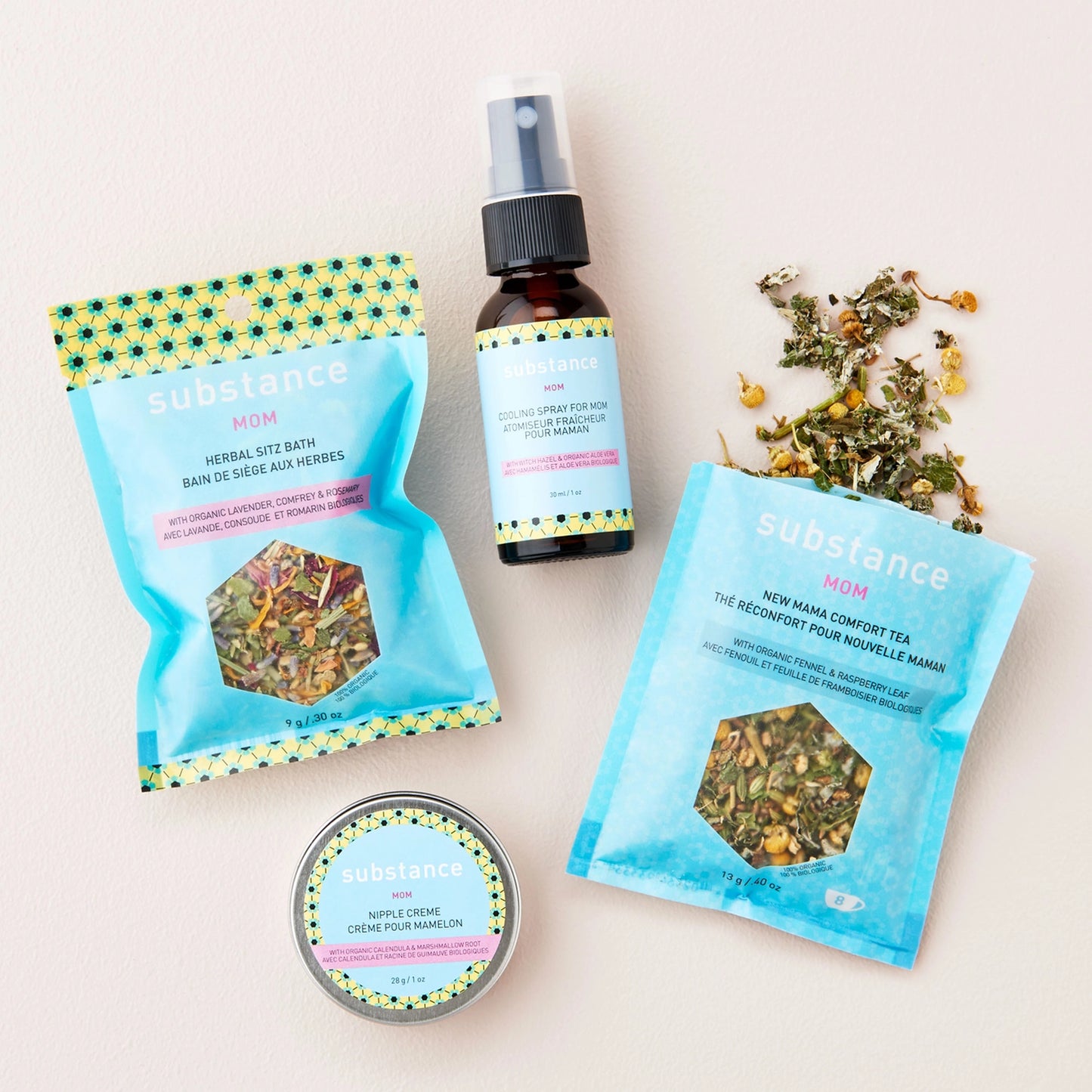 Substance Mom Post Delivery Care Kit