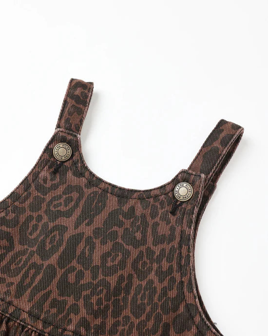 RC Wide Leg Overall Leopard