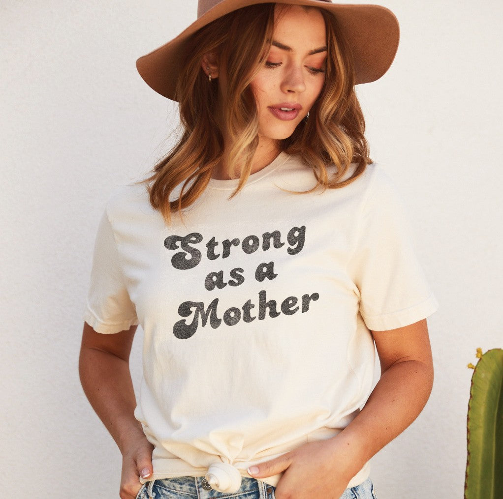 Oat Collective Strong as a Mother Graphic Tee