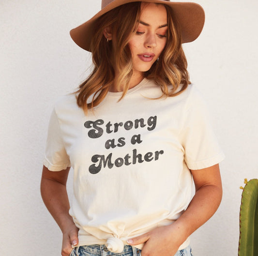 Oat Collective Strong as a Mother Graphic Tee