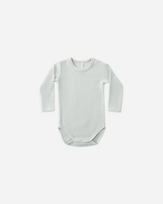QM Waffle Long Sleeve Bodysuit