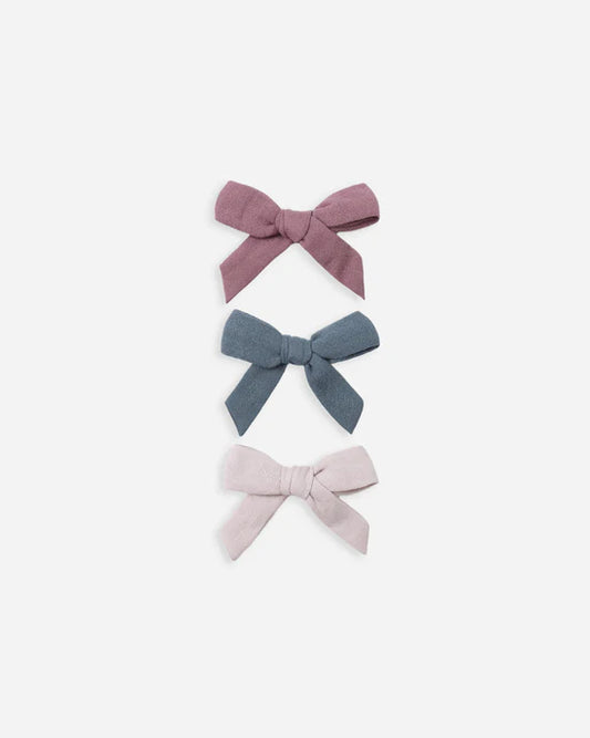 QM Bow W. Clip Set of 3