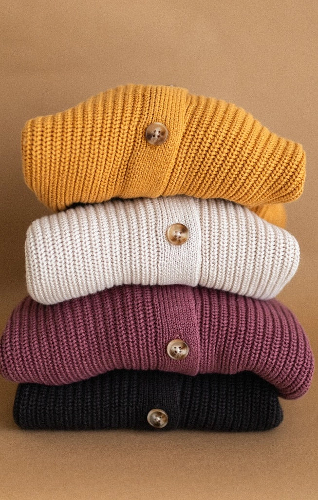 Jax & Lennon Knit Button Sweater