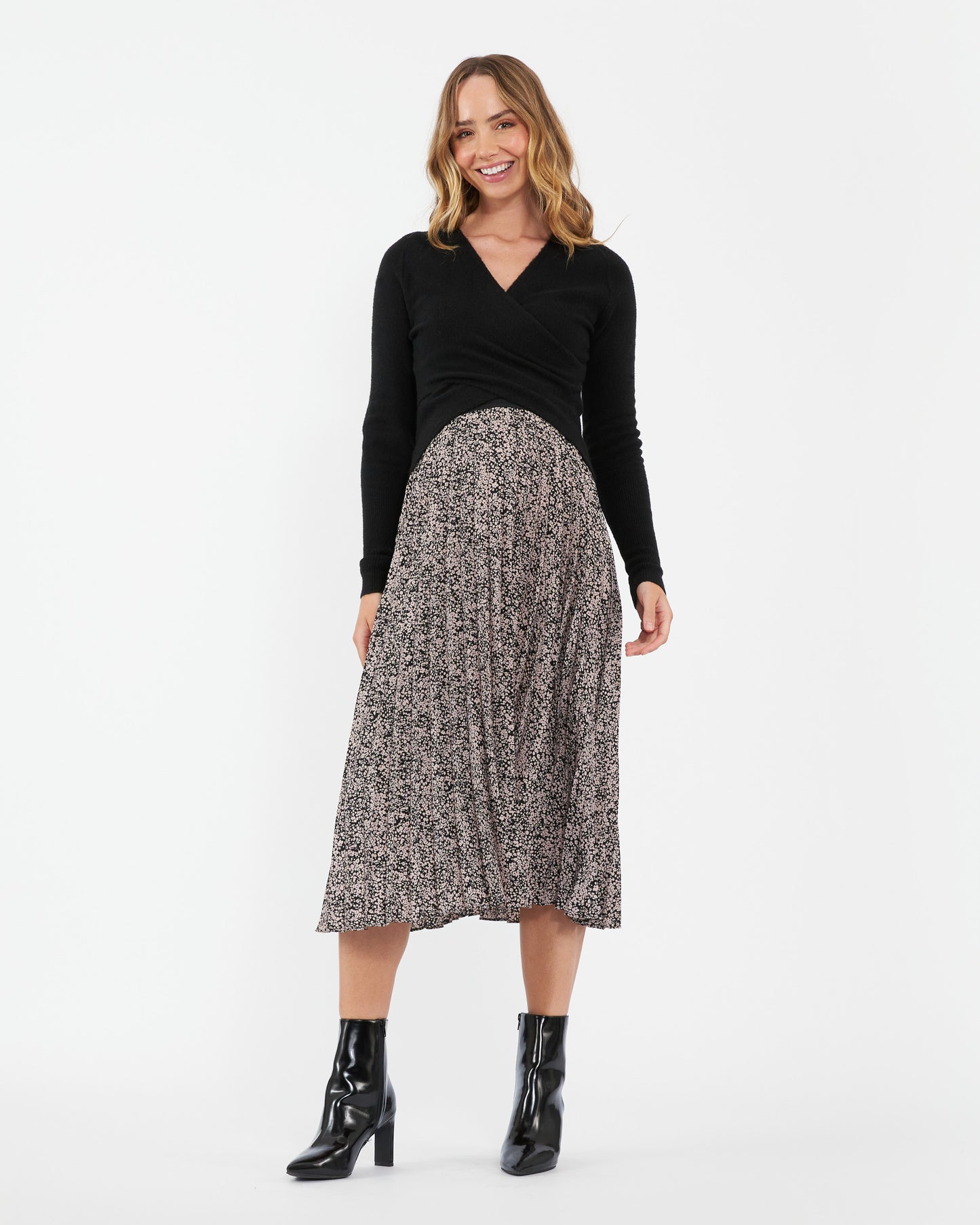 Ripe Willa Nursing Knit in Black