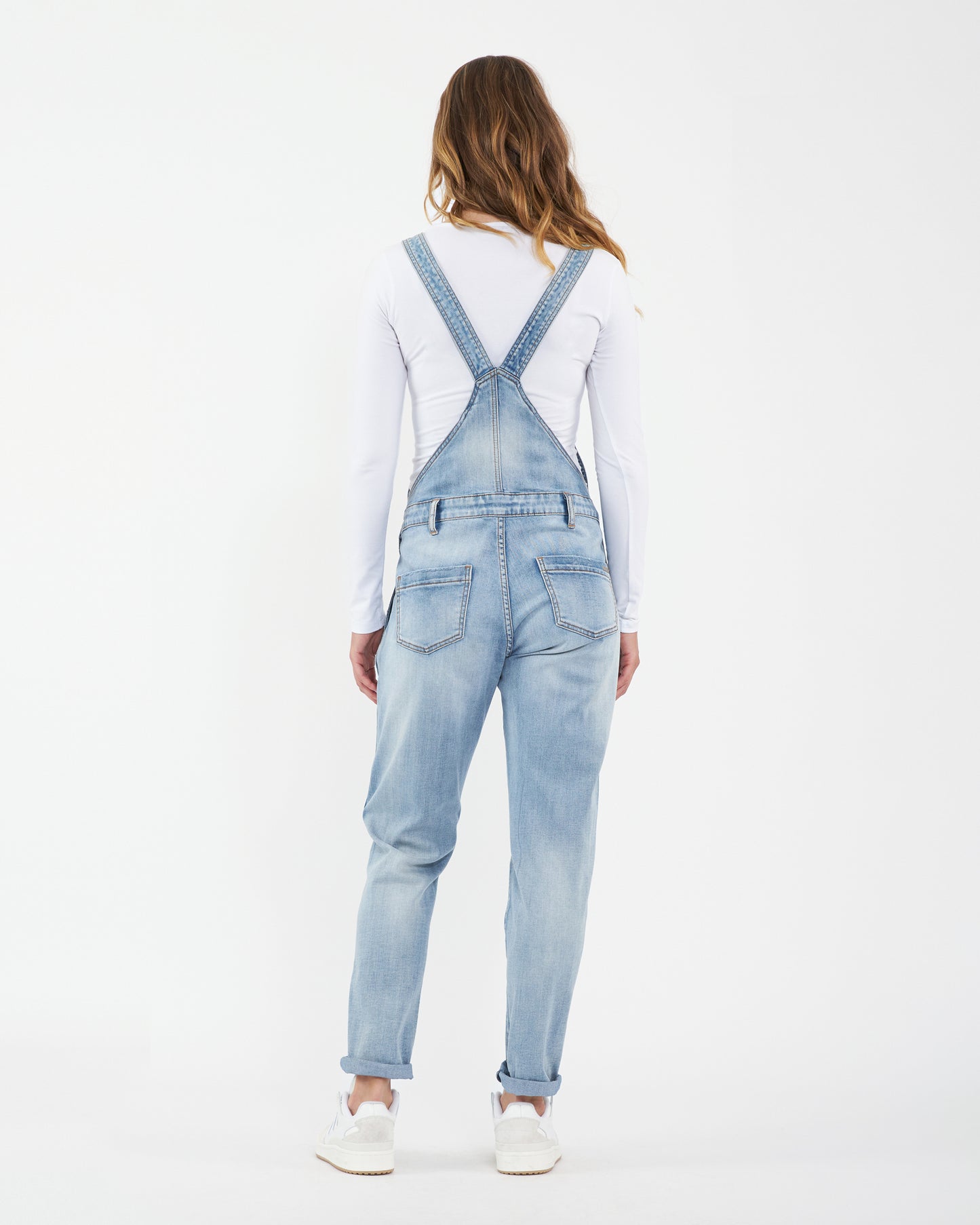 Ripe Denim Overalls in Pale Blue