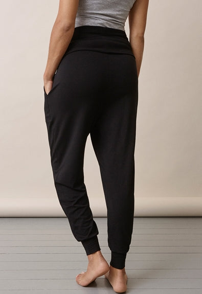 Boob Once On Never Off Easy Pants in Black