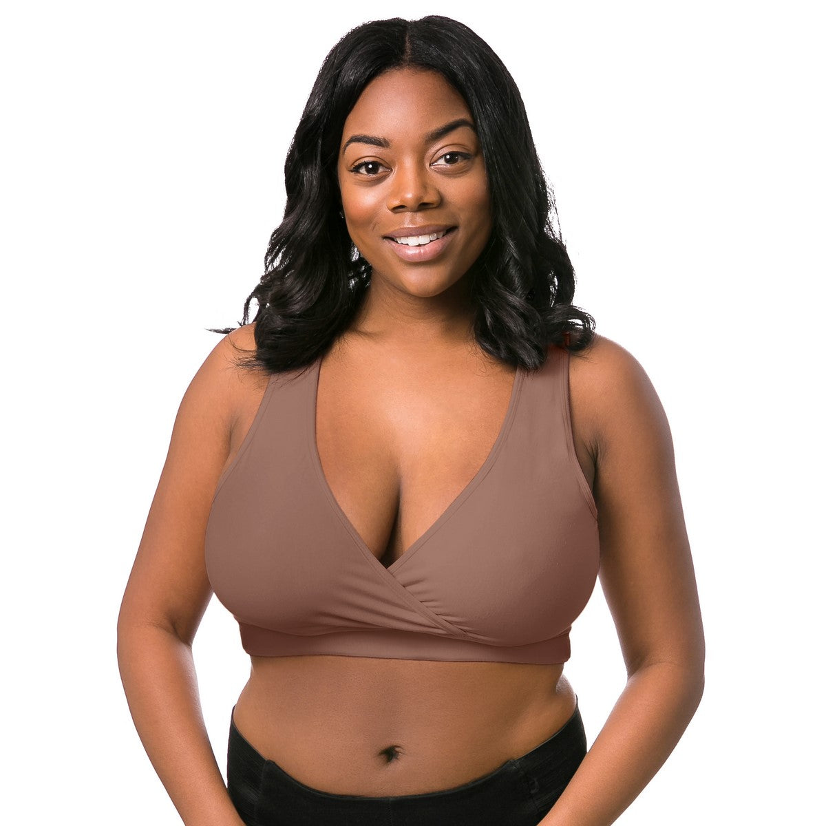 Kindred Bravely French Terry Sports Bras for Women