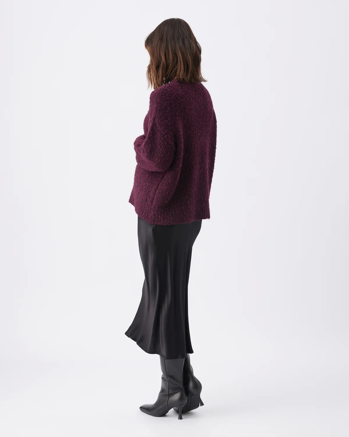 Ripe Crystal Satin Skirt