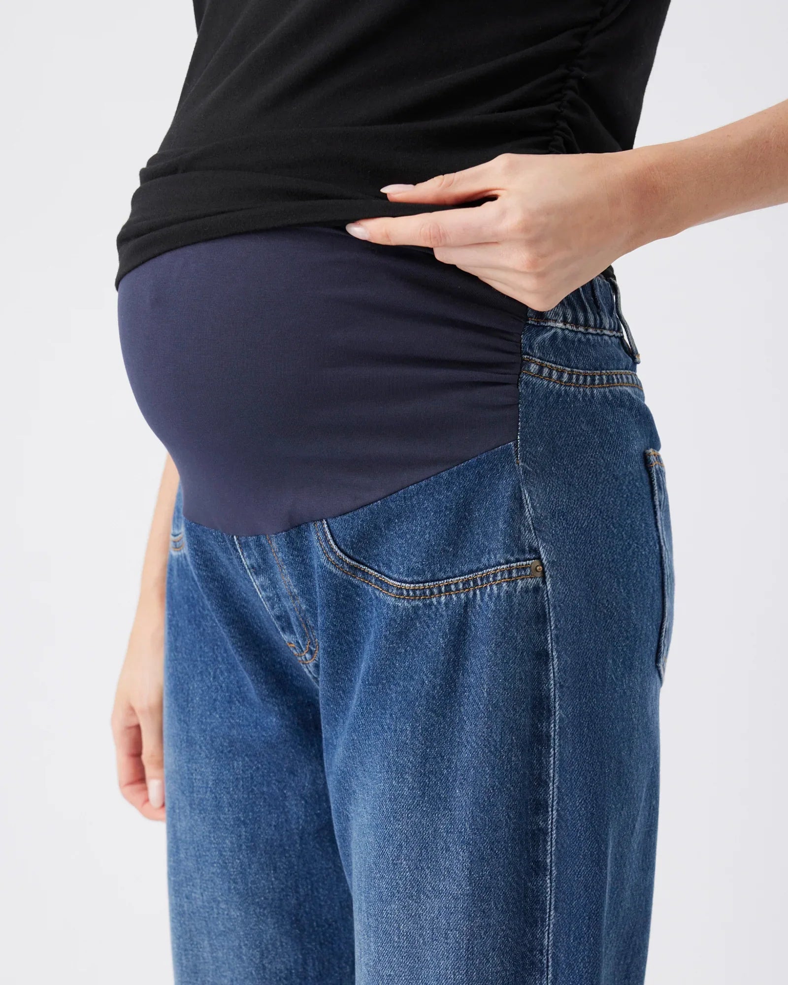 Billie Over the Bump Denim