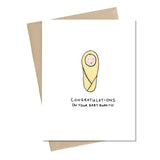 Baby Burrito Card
