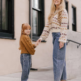 Cheyenne Cardigan Floral Jacquard