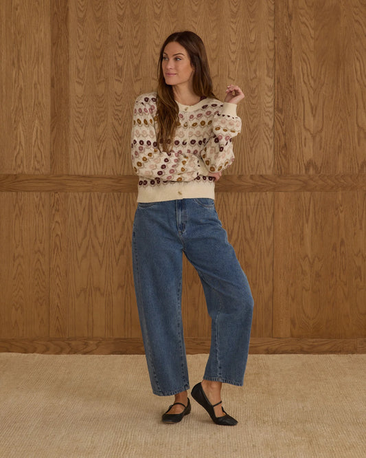 RC Cheyenne Cardigan Floral Jacquard
