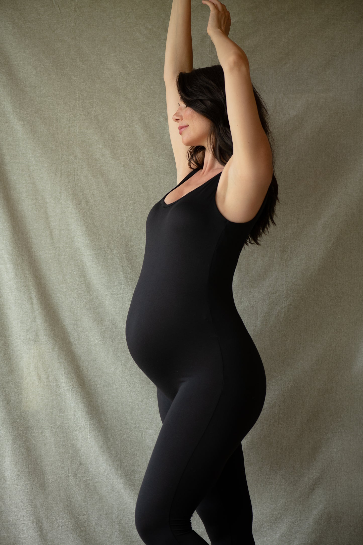 Ripe Luxe Knit Body Suit in Black