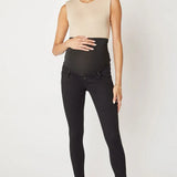 Full Band Super Skinny Black Jean