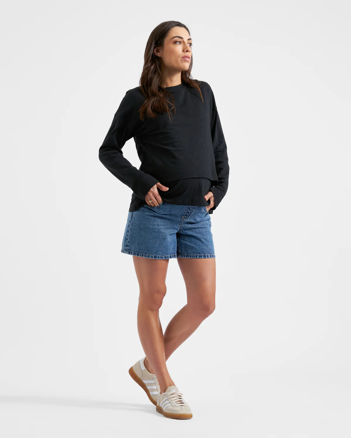 Ripe Claud LS Nursing Top