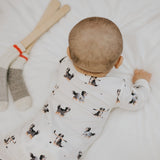Footed Sleeper Knit Rink Rover