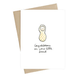 Congratulations on Your Little Peanut Card
