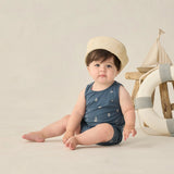 Sleeveless One-Piece Shortie