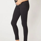 Full Band Super Skinny Black Jean
