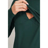 Maternity & Nursing Lift-Up LS Top