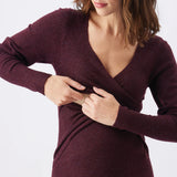 Heidi Nursing Knit Dress