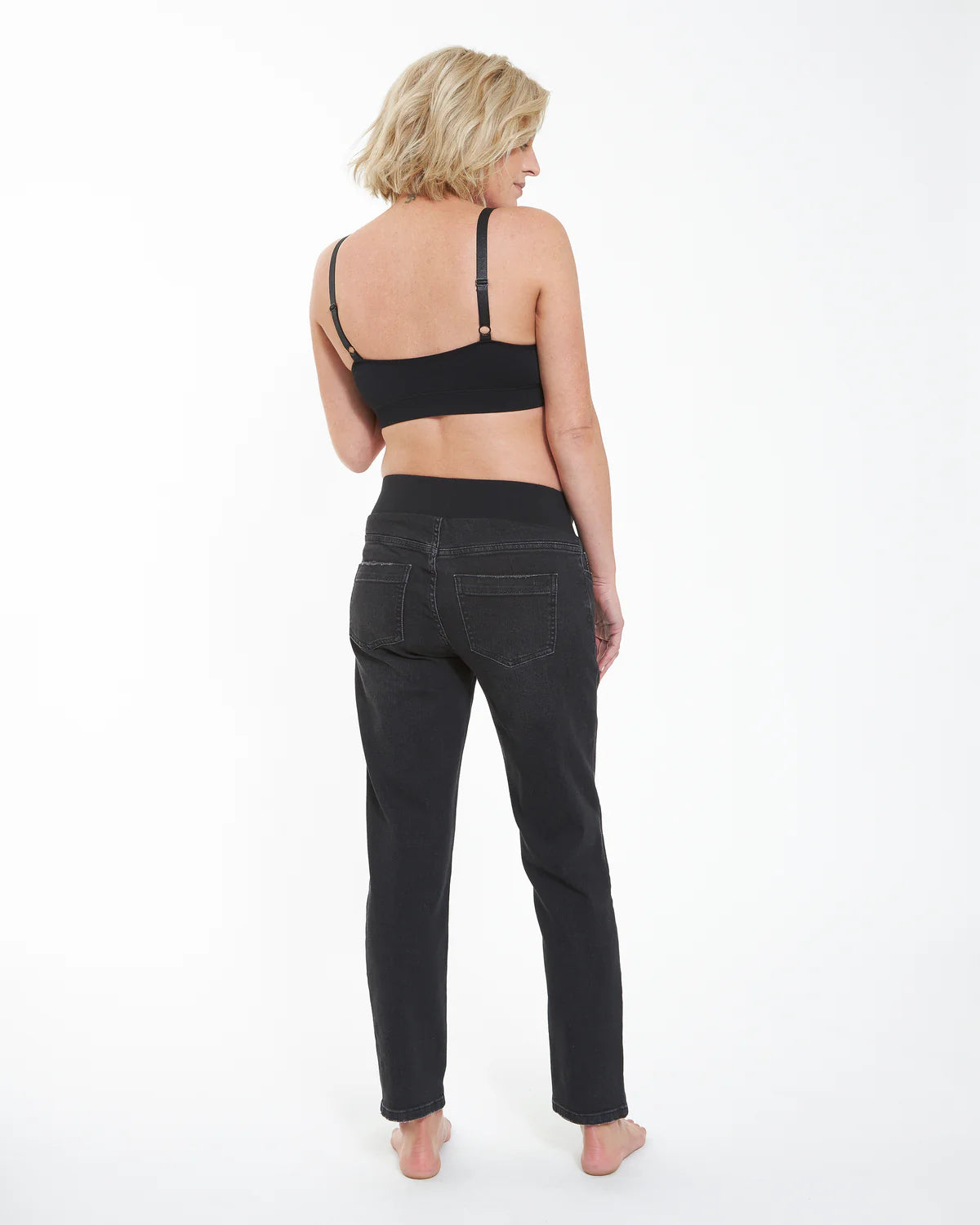 Ripe Jamie Girlfriend Jean in Black