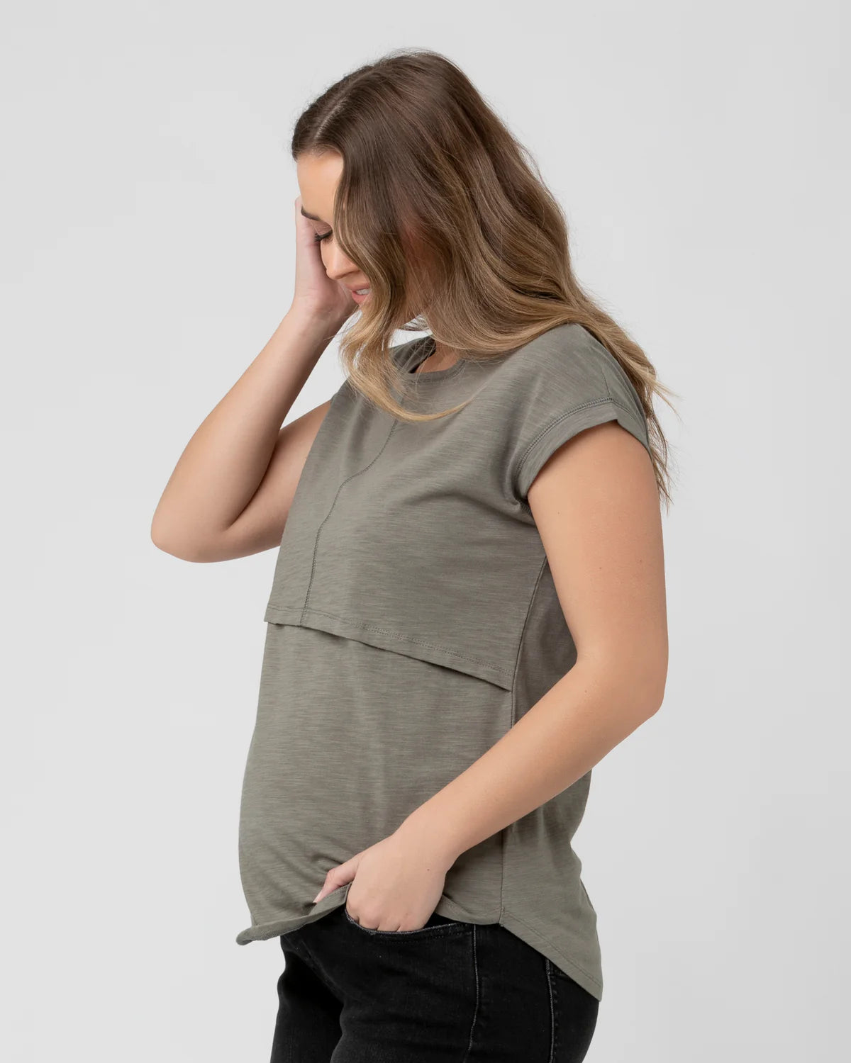 Ripe Richie Short Sleeve Nursing Tee