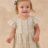 Lila Romper Blue Floral