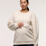 Oversized Feeding Zip Jumper