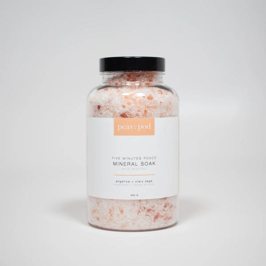Peas in a Pod Five Minutes Peace Mineral Soak