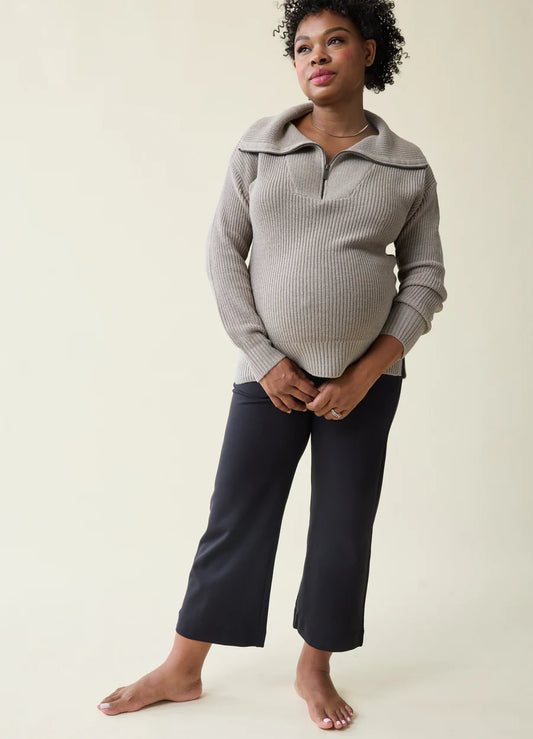 Ingrid + Isabel Cozy Quarter Zip Sweater